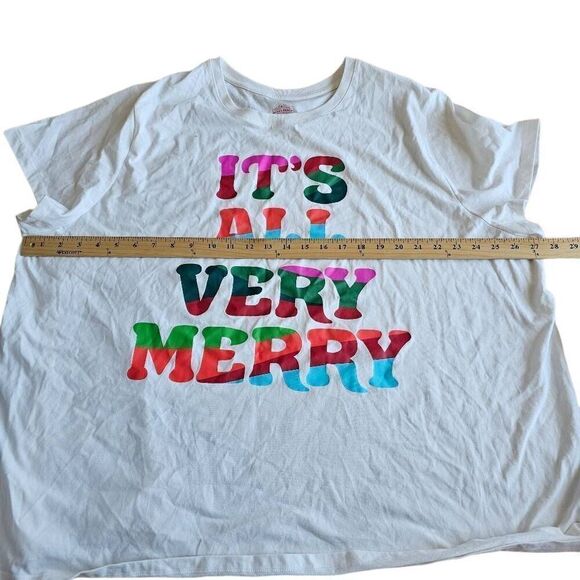 Christmas pajama top bundle Sz 4X and 3X by wondershop - Picture 3 of 7